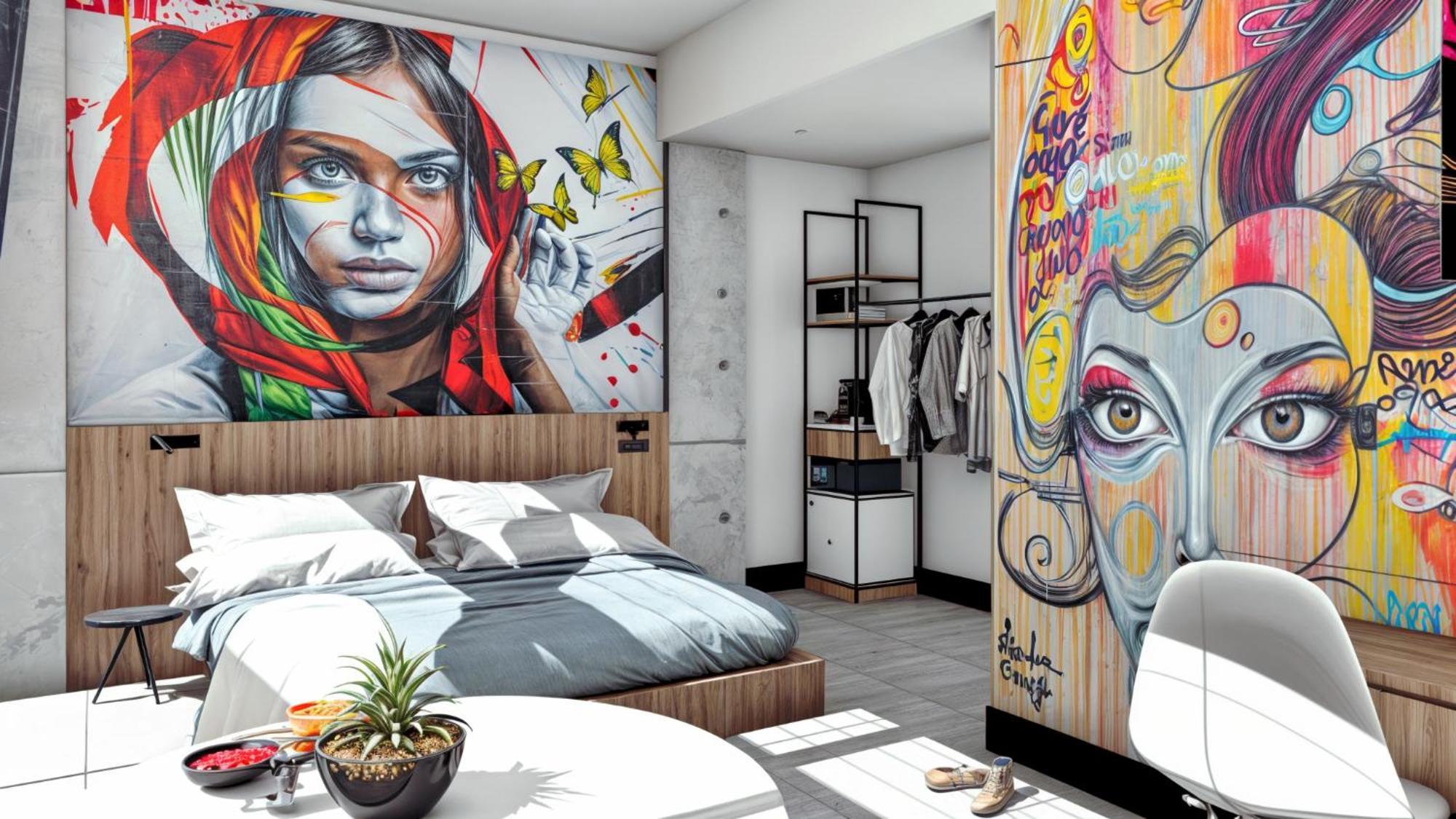 Street Art Hotel Roma Meksyk Zewnętrze zdjęcie