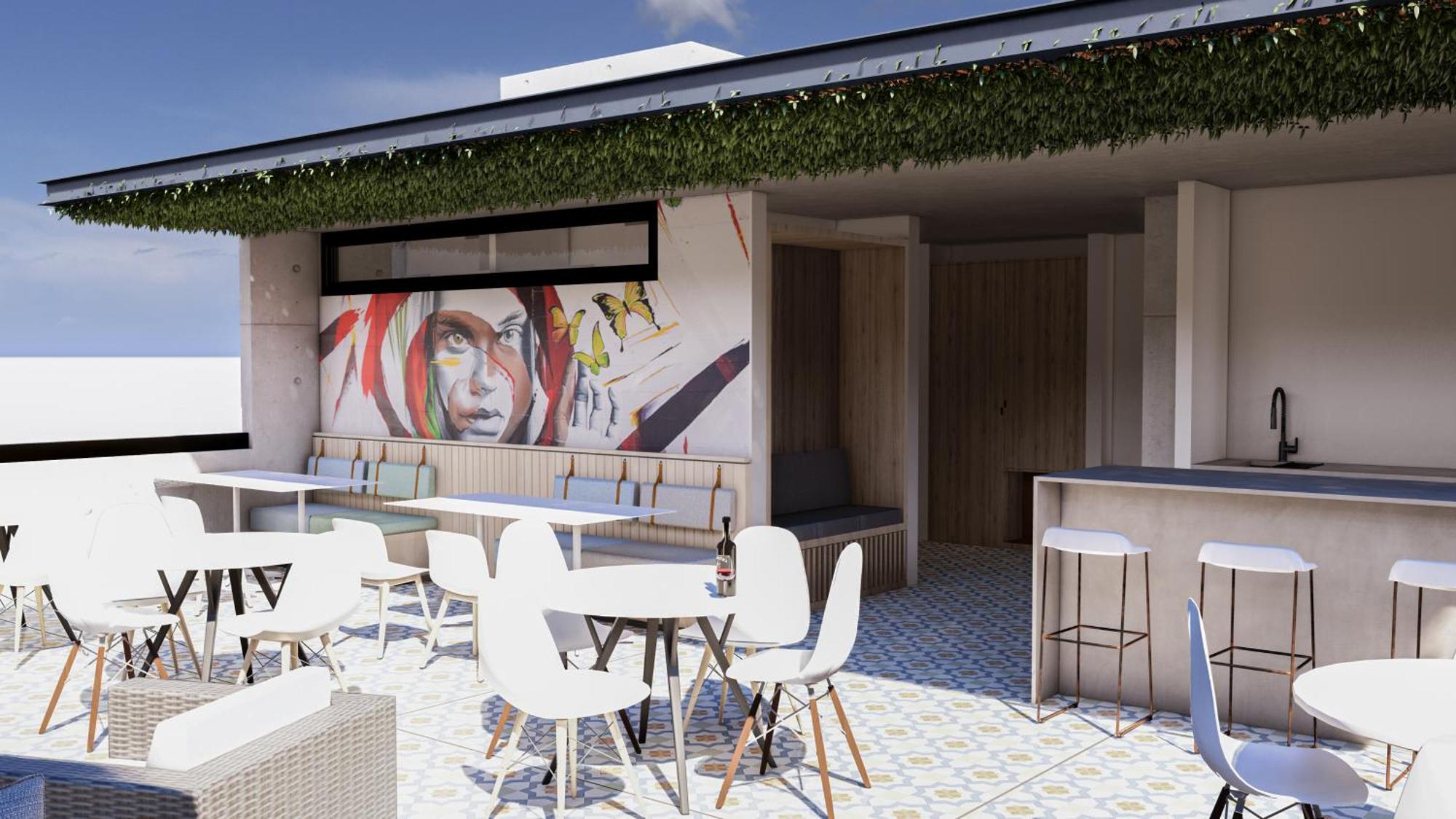 Street Art Hotel Roma Meksyk Zewnętrze zdjęcie