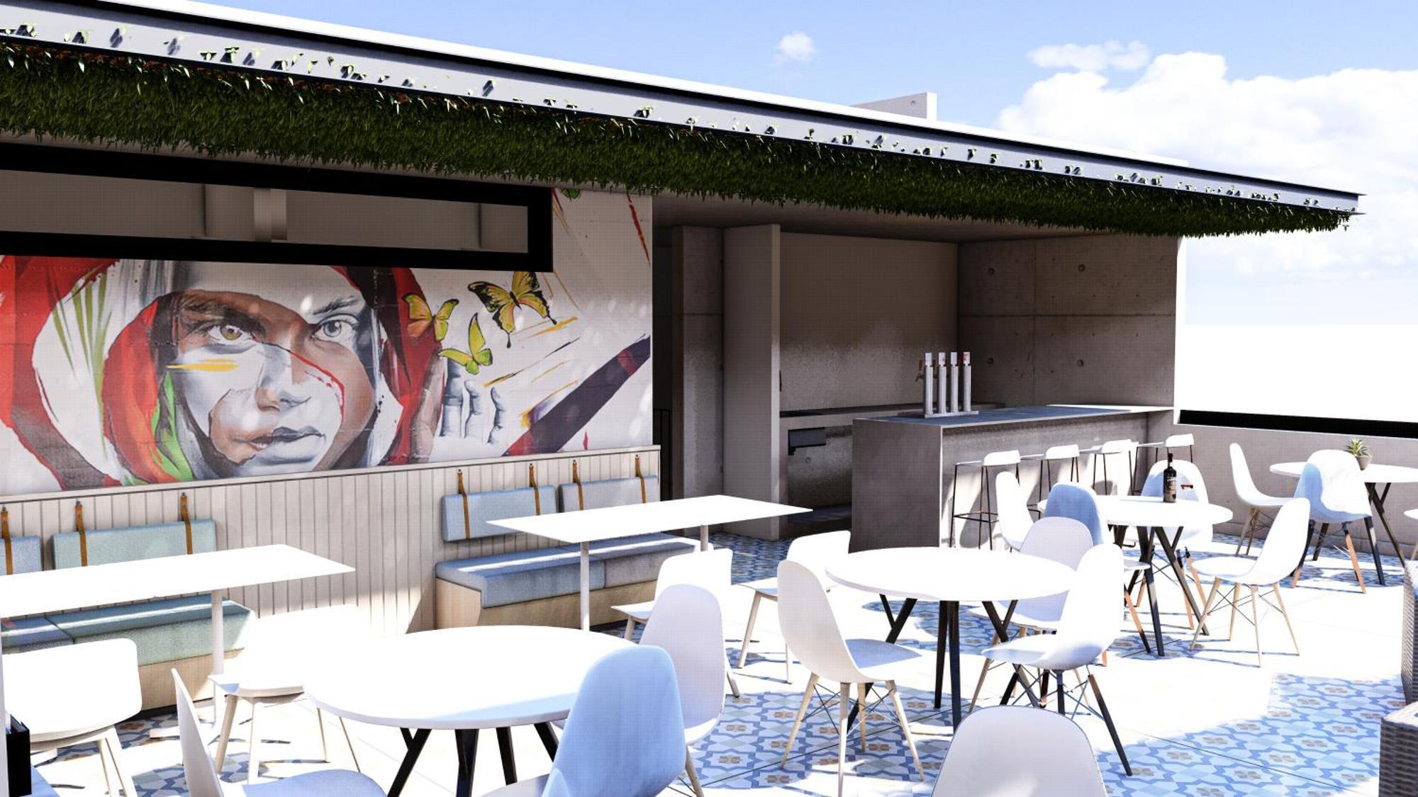 Street Art Hotel Roma Meksyk Zewnętrze zdjęcie