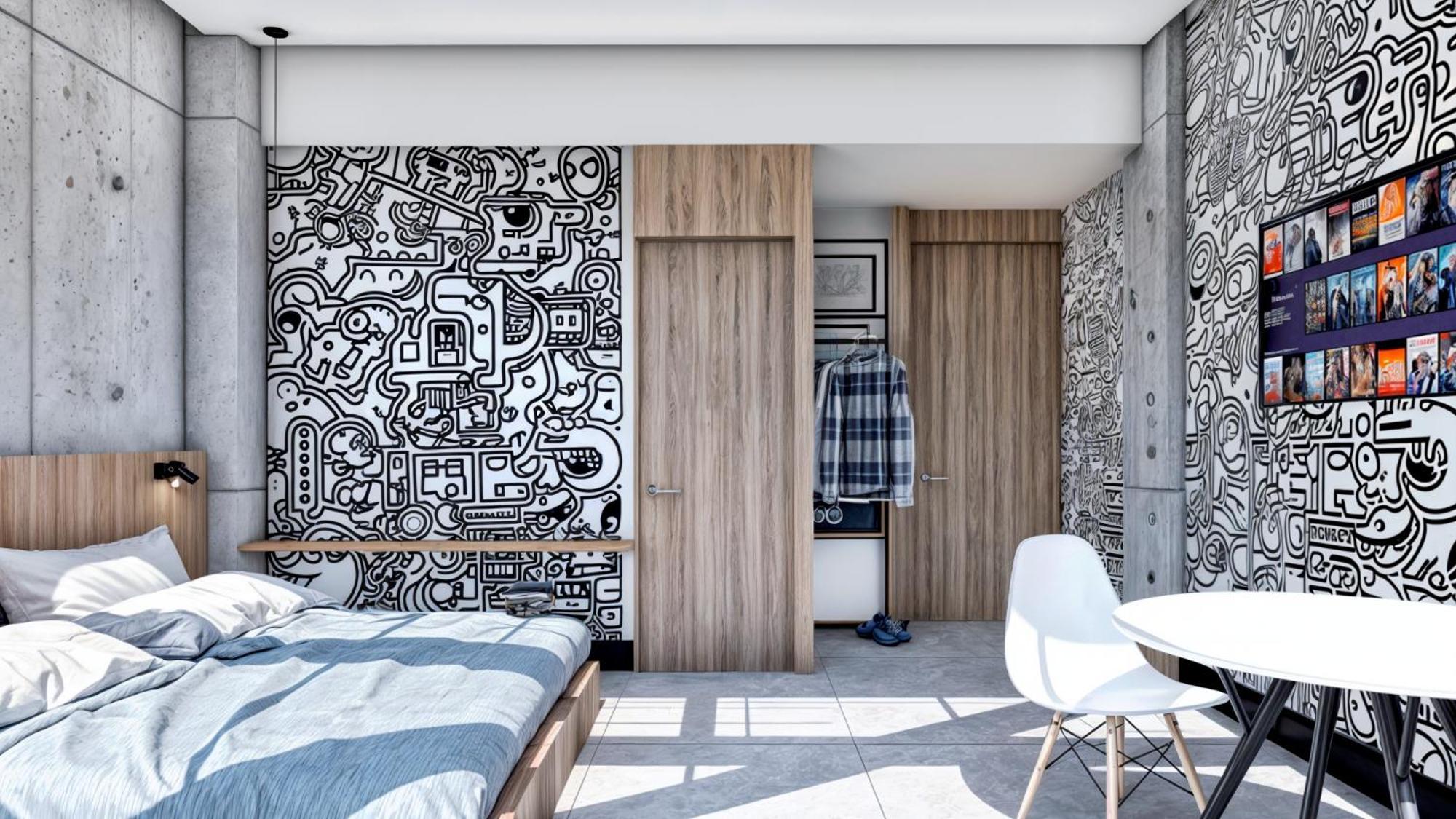 Street Art Hotel Roma Meksyk Zewnętrze zdjęcie