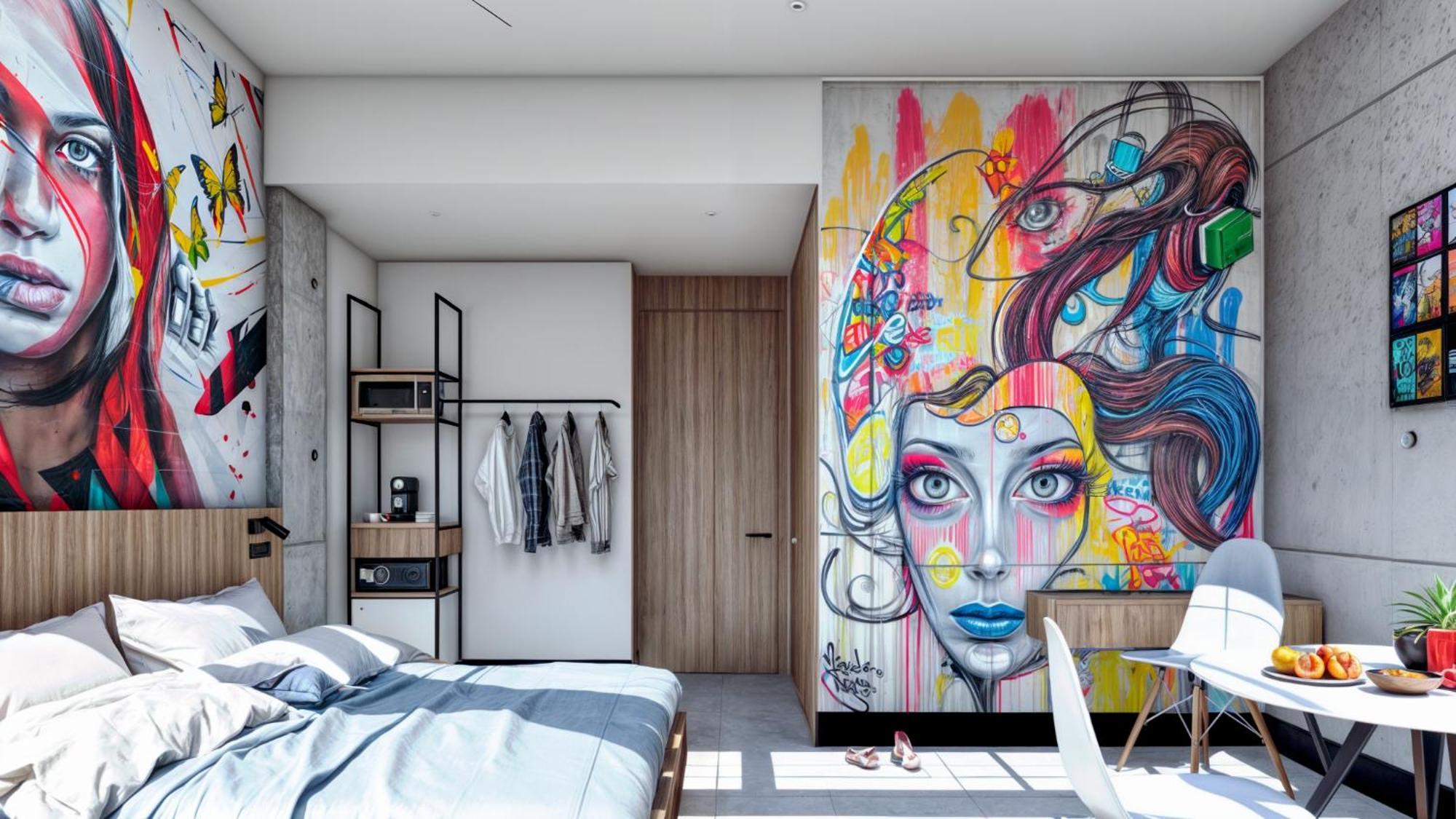 Street Art Hotel Roma Meksyk Zewnętrze zdjęcie