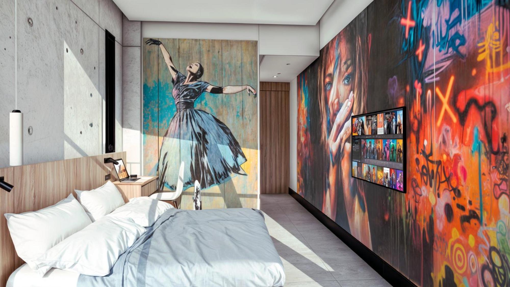 Street Art Hotel Roma Meksyk Zewnętrze zdjęcie