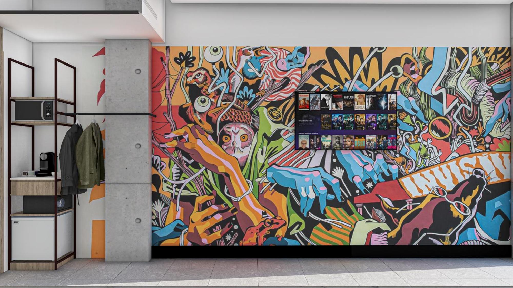 Street Art Hotel Roma Meksyk Zewnętrze zdjęcie