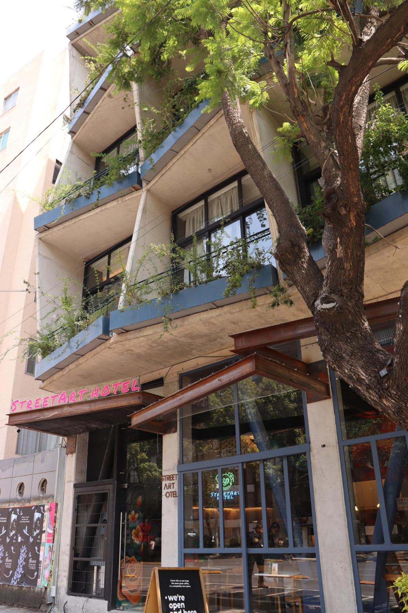 Street Art Hotel Roma Meksyk Zewnętrze zdjęcie