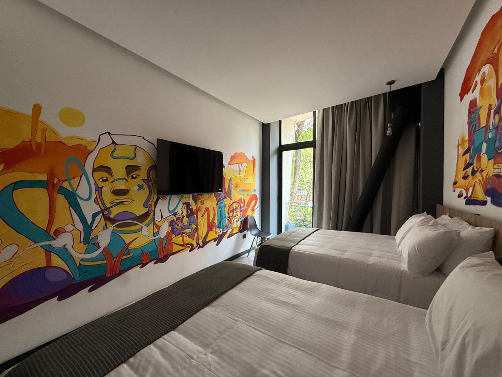Street Art Hotel Roma Meksyk Zewnętrze zdjęcie