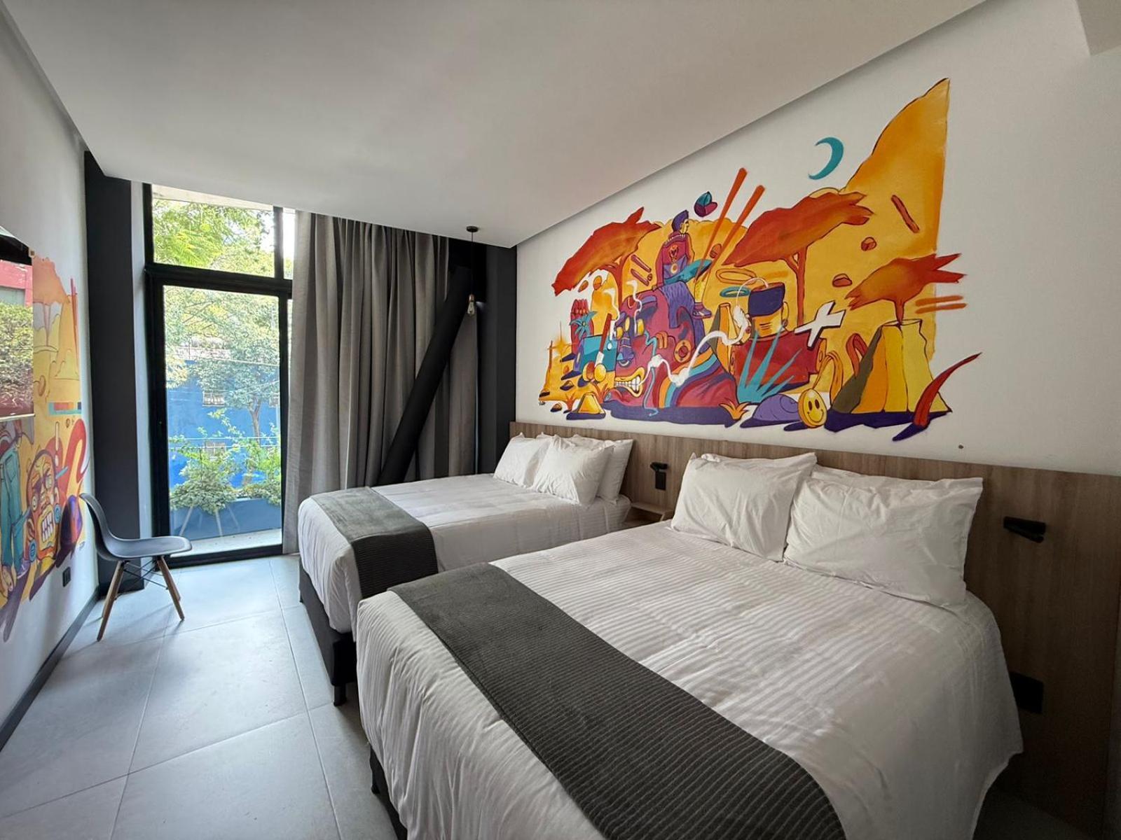 Street Art Hotel Roma Meksyk Zewnętrze zdjęcie